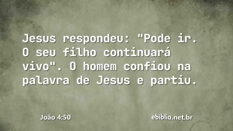 João 4:50