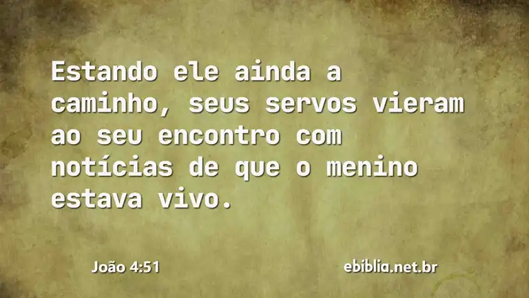 João 4:51