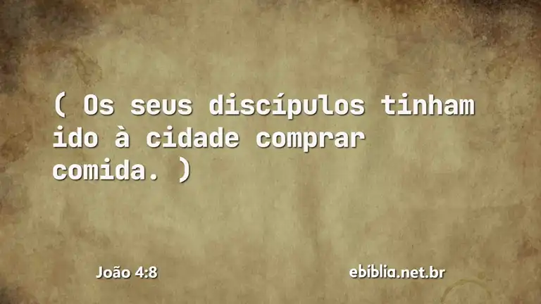 João 4:8