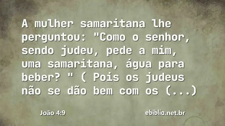 João 4:9