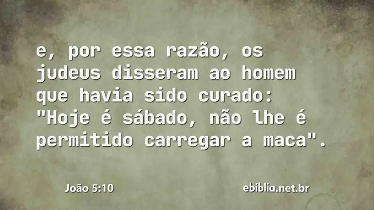 João 5:10