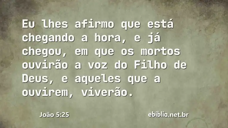 João 5:25