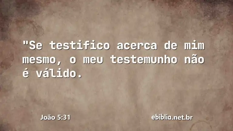 João 5:31