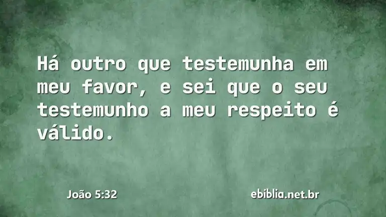 João 5:32