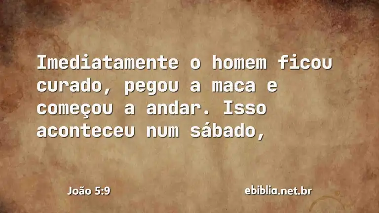 João 5:9