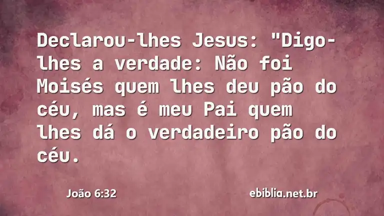 João 6:32