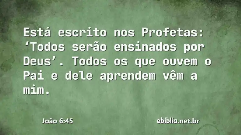 João 6:45