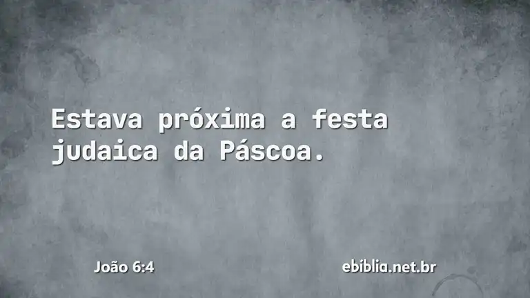 João 6:4