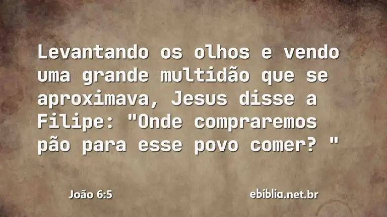 João 6:5