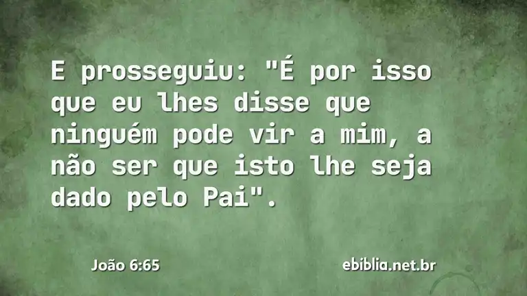 João 6:65