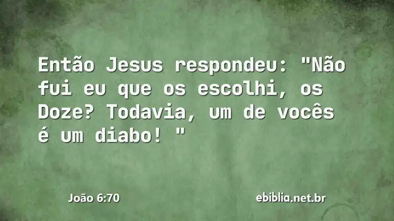 João 6:70