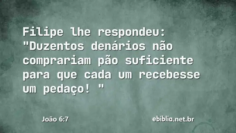 João 6:7