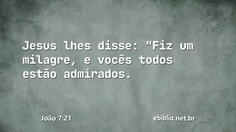 João 7:21