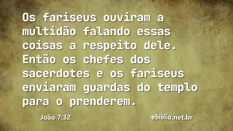 João 7:32