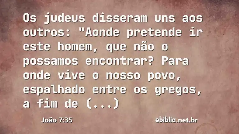 João 7:35