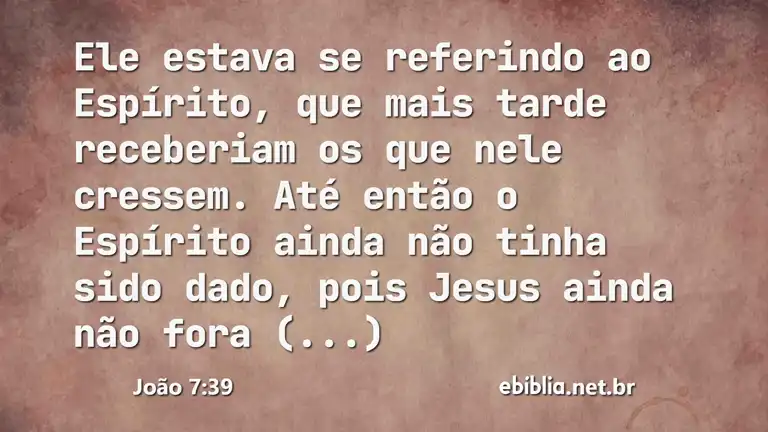 João 7:39