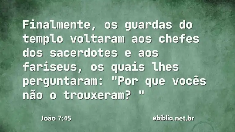 João 7:45