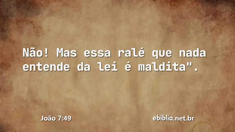 João 7:49