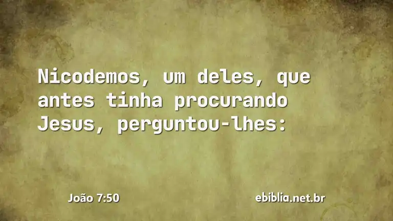 João 7:50