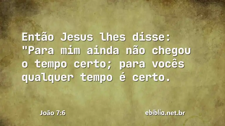 João 7:6