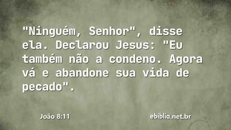 João 8:11