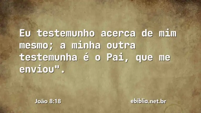 João 8:18