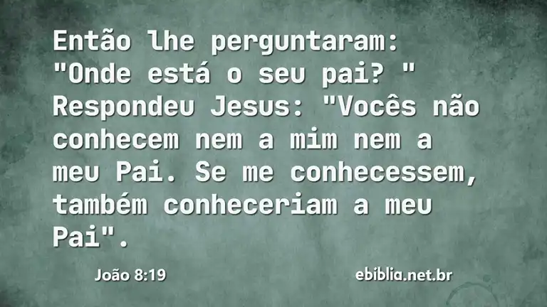 João 8:19