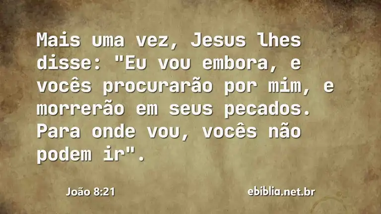 João 8:21