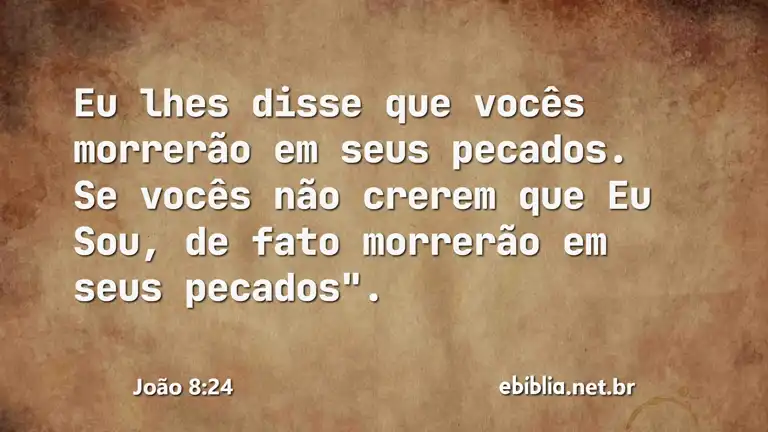 João 8:24