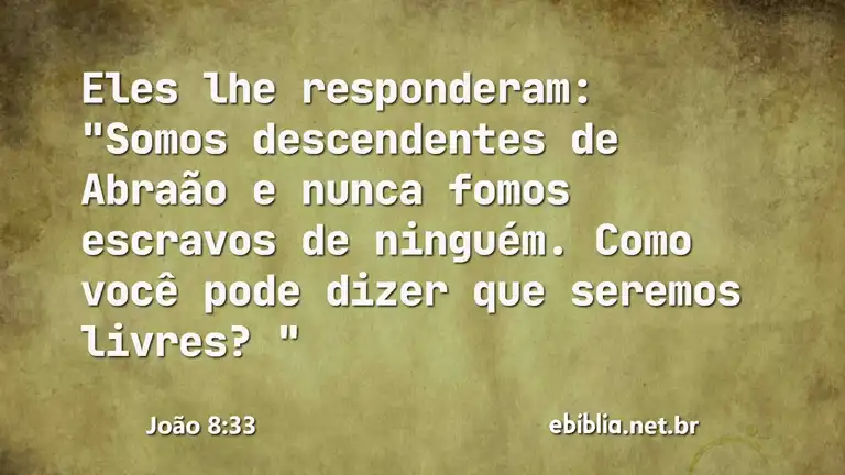 João 8:33