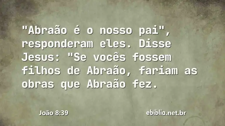 João 8:39