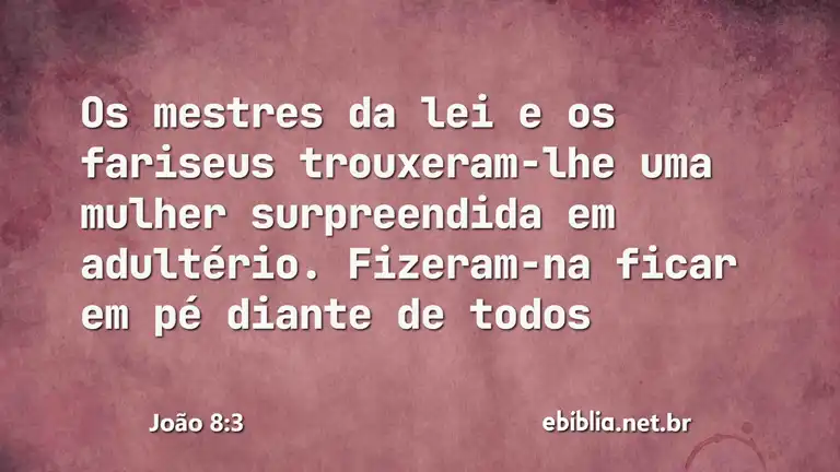 João 8:3