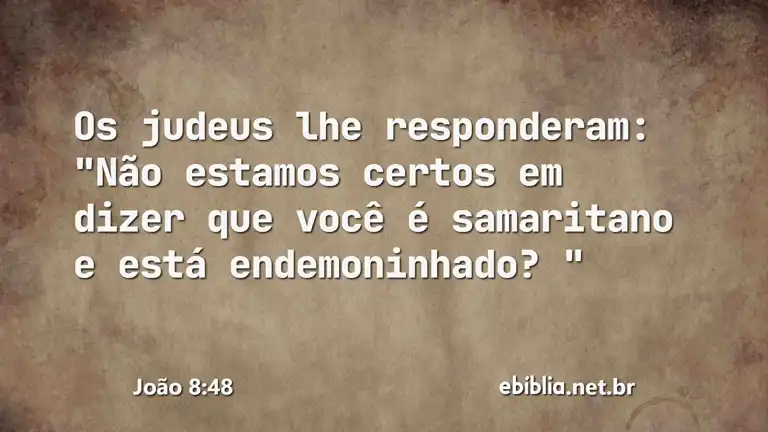 João 8:48