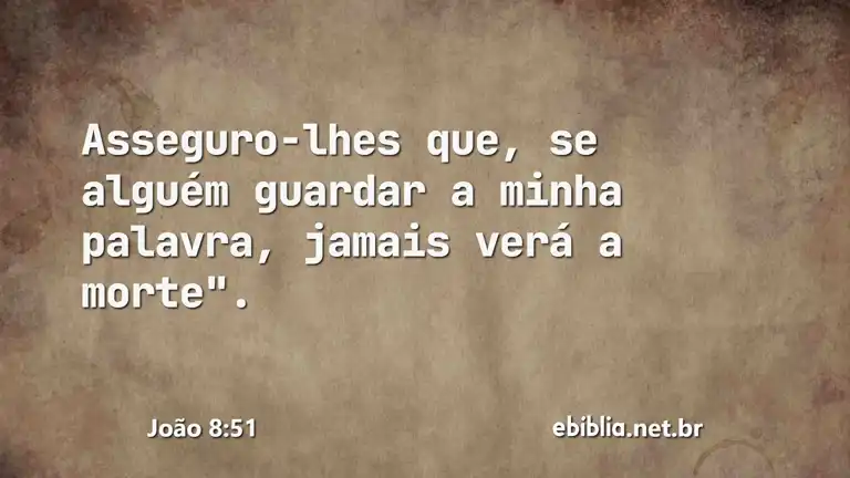 João 8:51