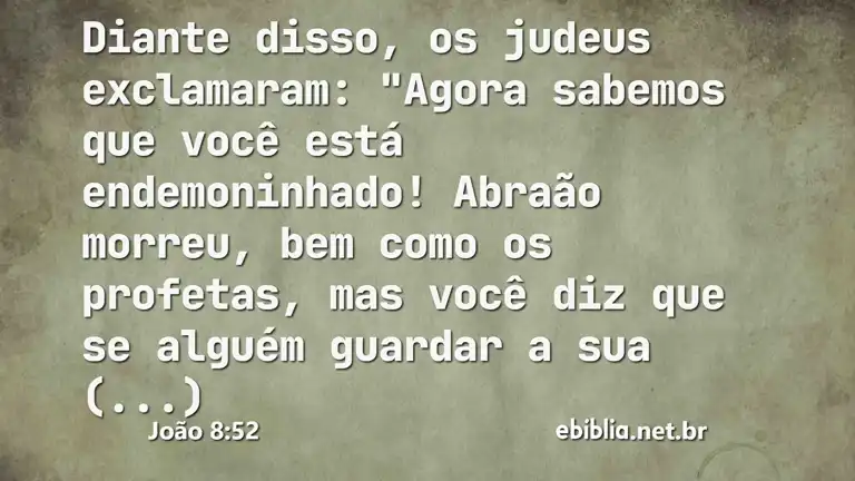 João 8:52