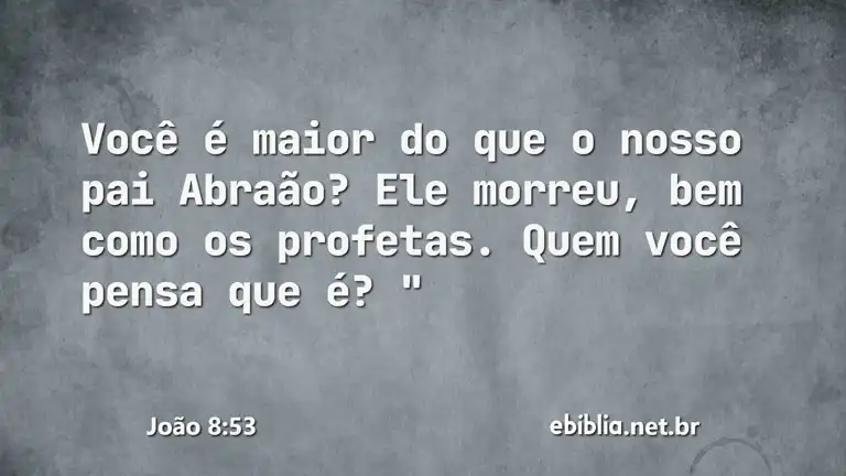 João 8:53