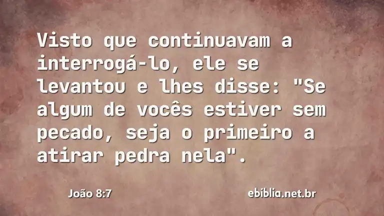 João 8:7