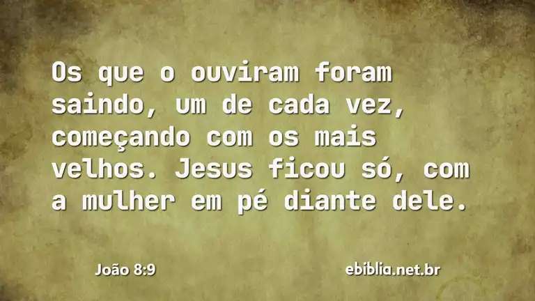 João 8:9