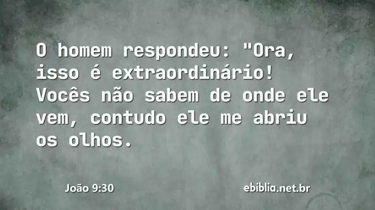 João 9:30