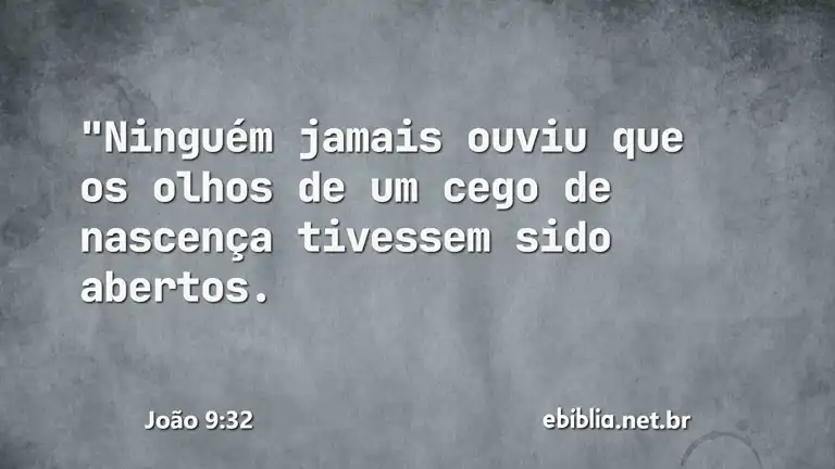 João 9:32