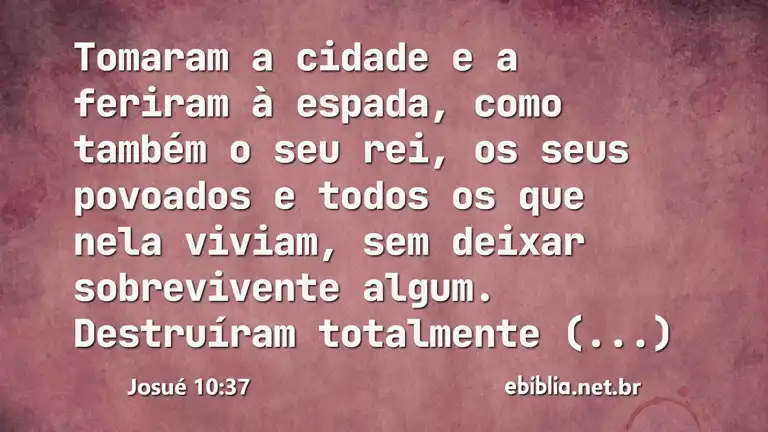 Josué 10:37