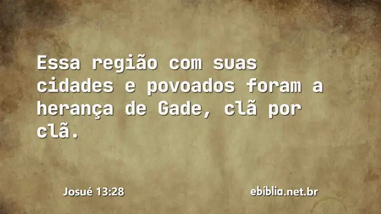 Josué 13:28