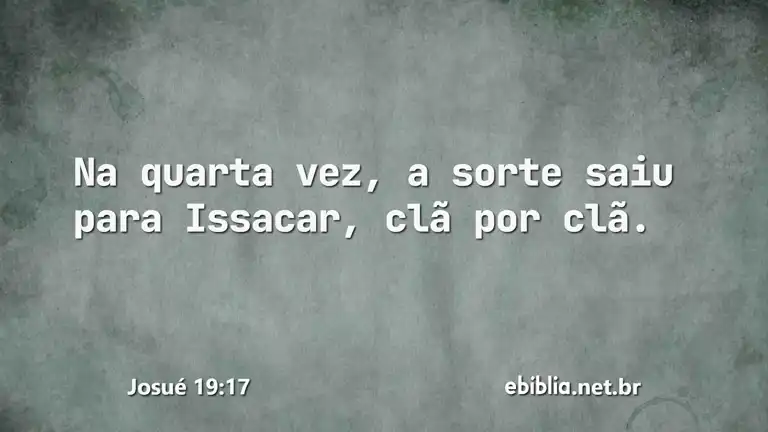 Josué 19:17