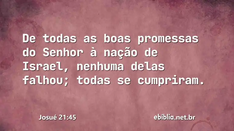 Josué 21:45