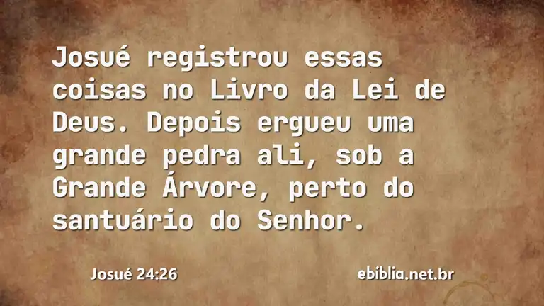 Josué 24:26