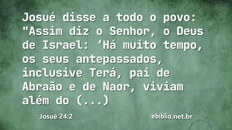 Josué 24:2