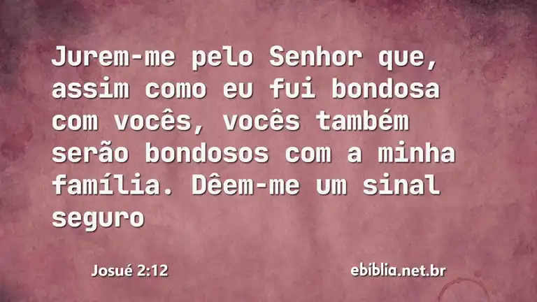 Josué 2:12