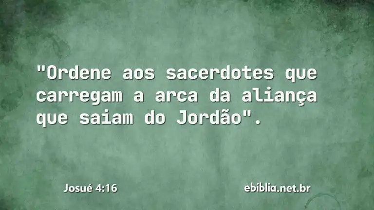 Josué 4:16