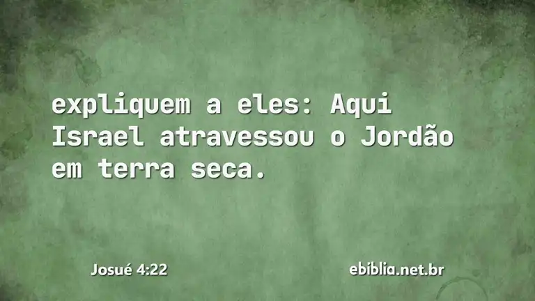 Josué 4:22