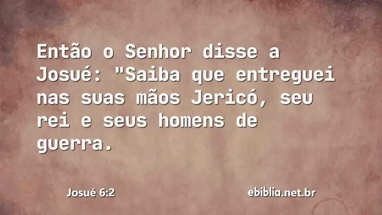 Josué 6:2